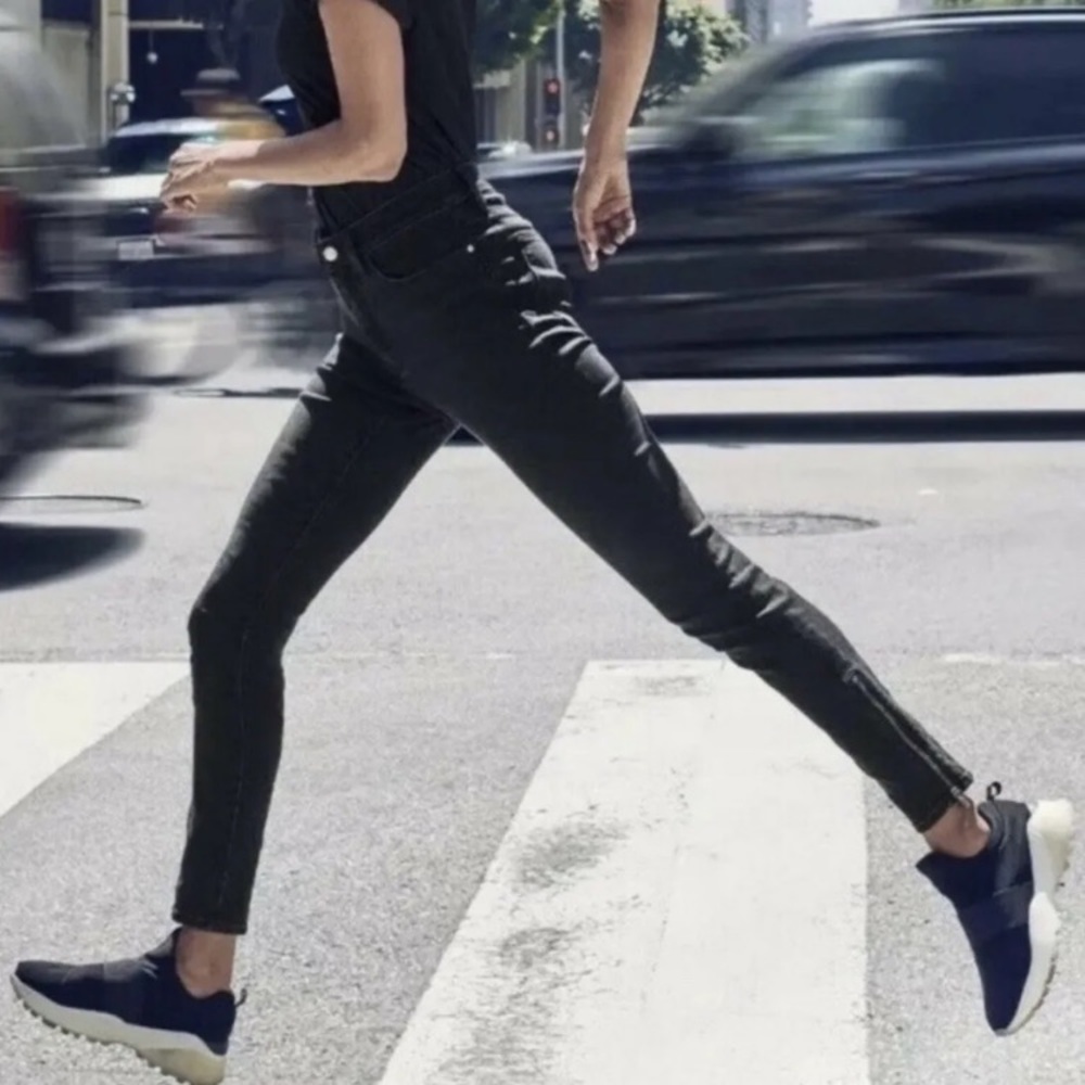 ATHLETA Sculptek Zip Ankle Skinny Jeans Size 8